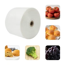 2887ft x 8.7" Clear Poly Tubing Tube Plastic Bag Polybags Custom Bags on Roll