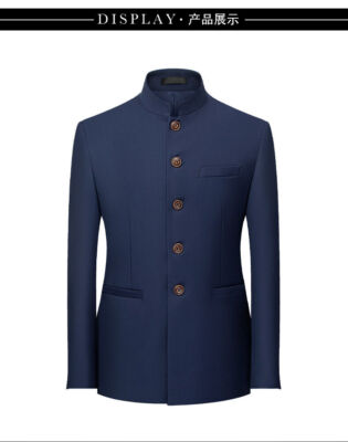 ジャケット・アウター 7440 37 1 Double Slash Stand Collar Suit