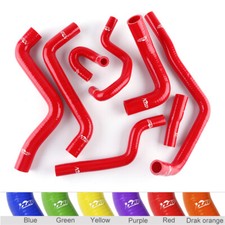 Manguera de radiador y calentador de silicona Red Fit VW Golf GTI MK2 1.8 8V PB código 1987-1991