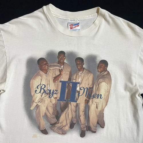 90s BOYZ II MEN Concert Tour Rap Tee Single Stitch H 1990s vintage concert t-shirt, vintage, single stitch, B+ condition