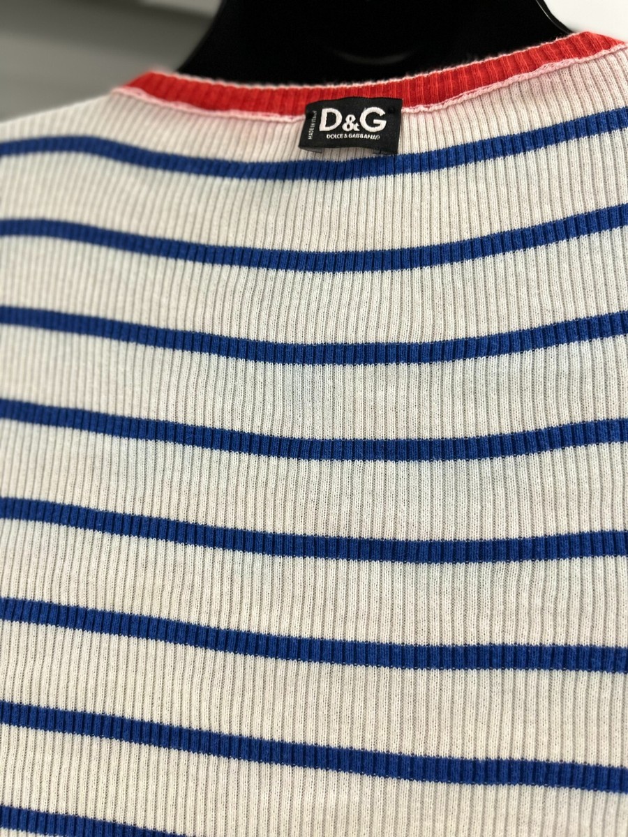 DOLCE & GABBANA プレートセーター Dolce & Gabbana ロゴプレート セーター | ブルー | FARFETCH JP