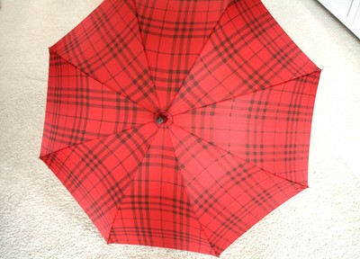 burberry plaid umbrella