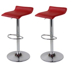 WOLTU 1/2x Barhocker Drehbar Tresenhocker höhenverstellbar Kunstleder Barstuhl