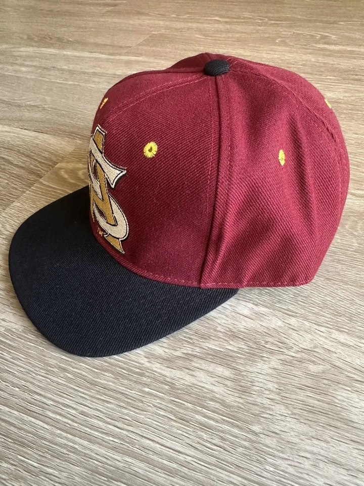 Vintage Zephyr Graf-X Arizona State University ASU Sun Devils Fitted Hat 7 1/2 - Image 4 of 4