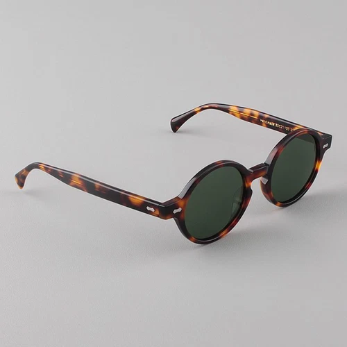 MOSCOT LEMTOSH Sunglasses Men Tortoiseshell Frame Fashion Round Polarized Women - Picture 18 of 19