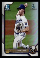 QTY Steven Zobac 2022 Bowman Draft Chrome Refractor #BDC-101