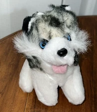 Legends Siberian Husky Full Body 5" Plush Keychain