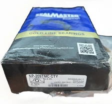 SealMaster NP-209TMC CTY Gold Line High Base Pillow Block Bearing. NEW!    A3