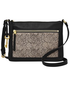 cheetah fossil purse