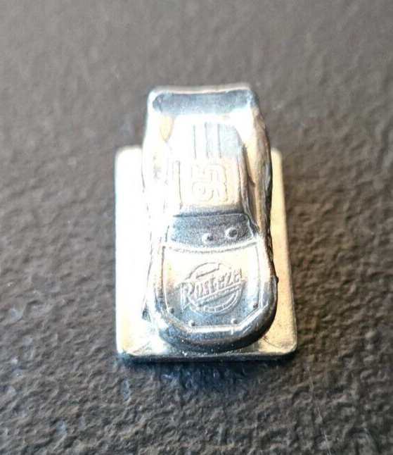 RUST-EZE RACING CENTER #95 MINIATURE METAL RACECAR GAME PIECE.
