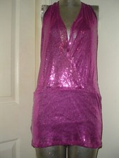 STRIPPER POLE DANCER EXOTIC ENTERTAINER SHORT DRESS SIZE MEDIUM