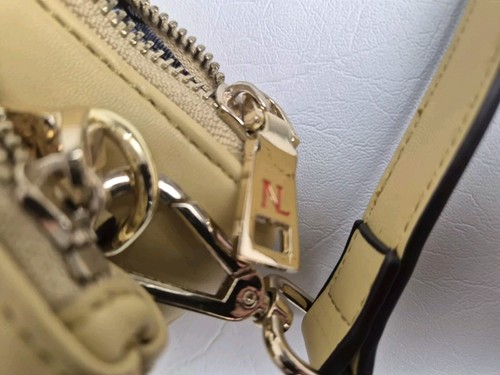 Nicole Lee USA Womens Handbag & Strap Yellow Rhinestones - Picture 10 of 11