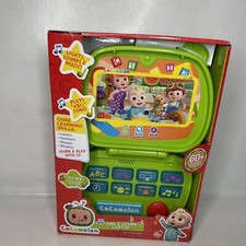 COCOMELON Sing and Learn Laptop Toy - Lights  Sounds - 60 Phrases Brand New