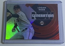 Logan Webb 2022 Topps Series 2 Generation Now #GN-49 San Francisco Giants