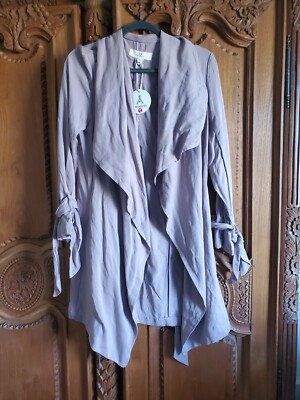Thread & Supply Emrata Jacket Size XSmall Smoke Rose $102