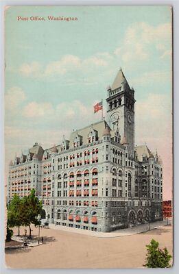 Postcard  Post Office National Capital Choicest Views Washington DC