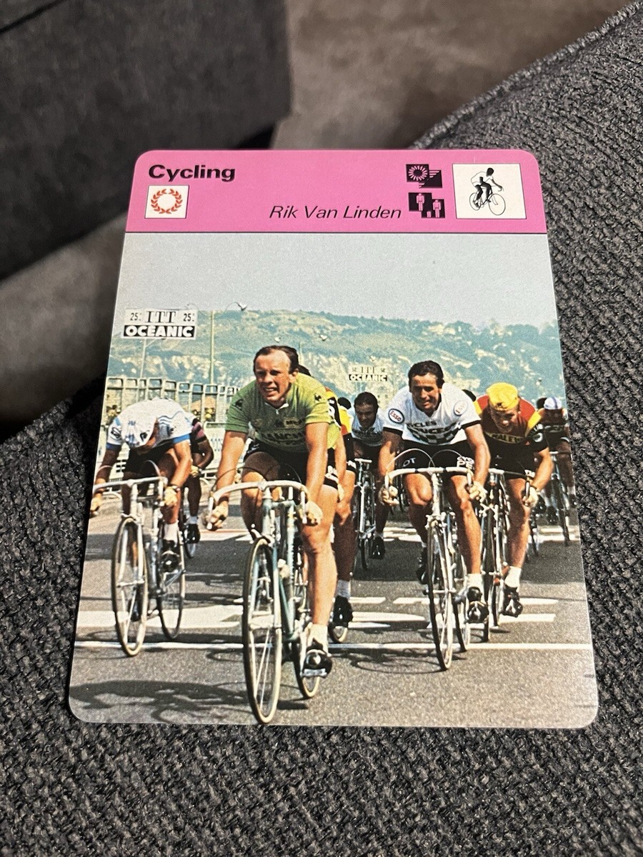 Sportscaster Cycling Card (Rik Van Linden Printed in Italy 03 005