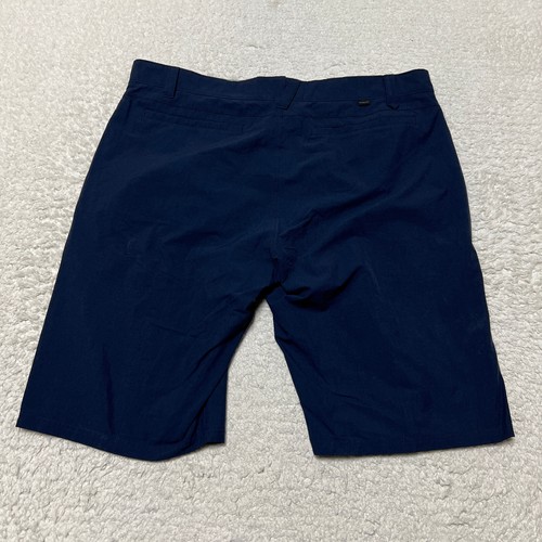 Oakley Shorts Mens 40 Navy Chino Mordern Performance Golf Tennis Stretch 12" - Picture 6 of 10
