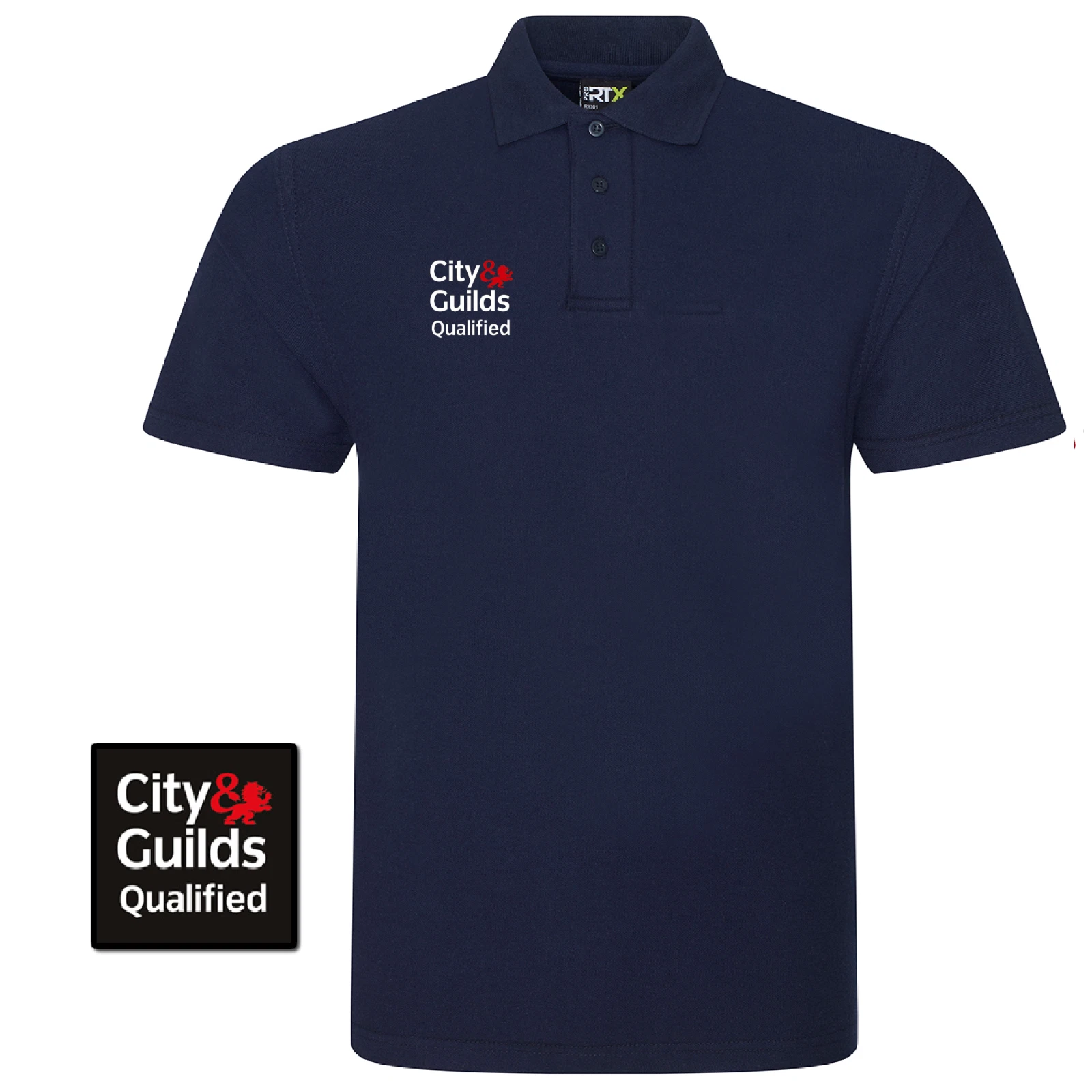 City & Guilds Polo shirt- embroidered with logo. work wear customised
Opens in a new window or tab