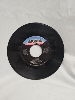 WHITNEY HOUSTON - Didn't We Almost Have It All / Shock Me JERMAINE JACKSON 1987
