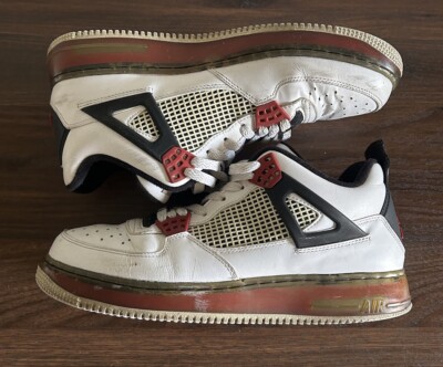 air force 4 fire red