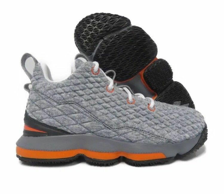 lebron james orange shoes