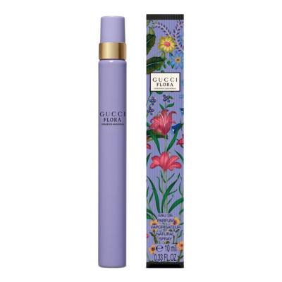 Gucci Flora Gorgeous Magnolia EDP Eau De Parfum  0.33 Fl Oz Perfume Travel Size