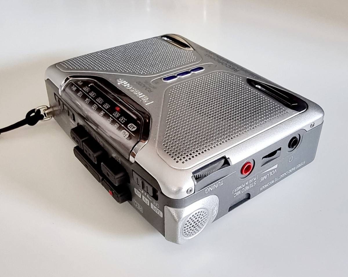 Panasonic RQ-A200 Cassette Player Recorder Walkman inbuilt 2x