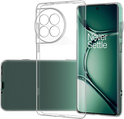 HANDY SCHUTZ HÜLLE Für ONEPLUS 12R BACKCOVER GEHÄUSE SILIKON TPU RÜCKSEITE GEL