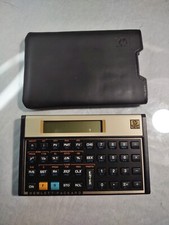 Vintage Hewlett Packard HP 12C Financial Calculator W/ Case - Works