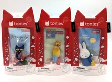 *NEW 3 PACK* Tonies Pete the Cat, Miffy Adventures & Arthur Audio Play Figurines