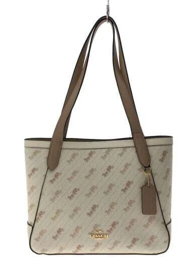 Tote with horse and carriage dot print Clearance