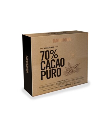 Alfajor Havanna 70% Cacao Amargo x9, 2 Boxes Pack