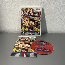 Carnival Games - Nintendo Wii - CIB Complete With Manual And Box