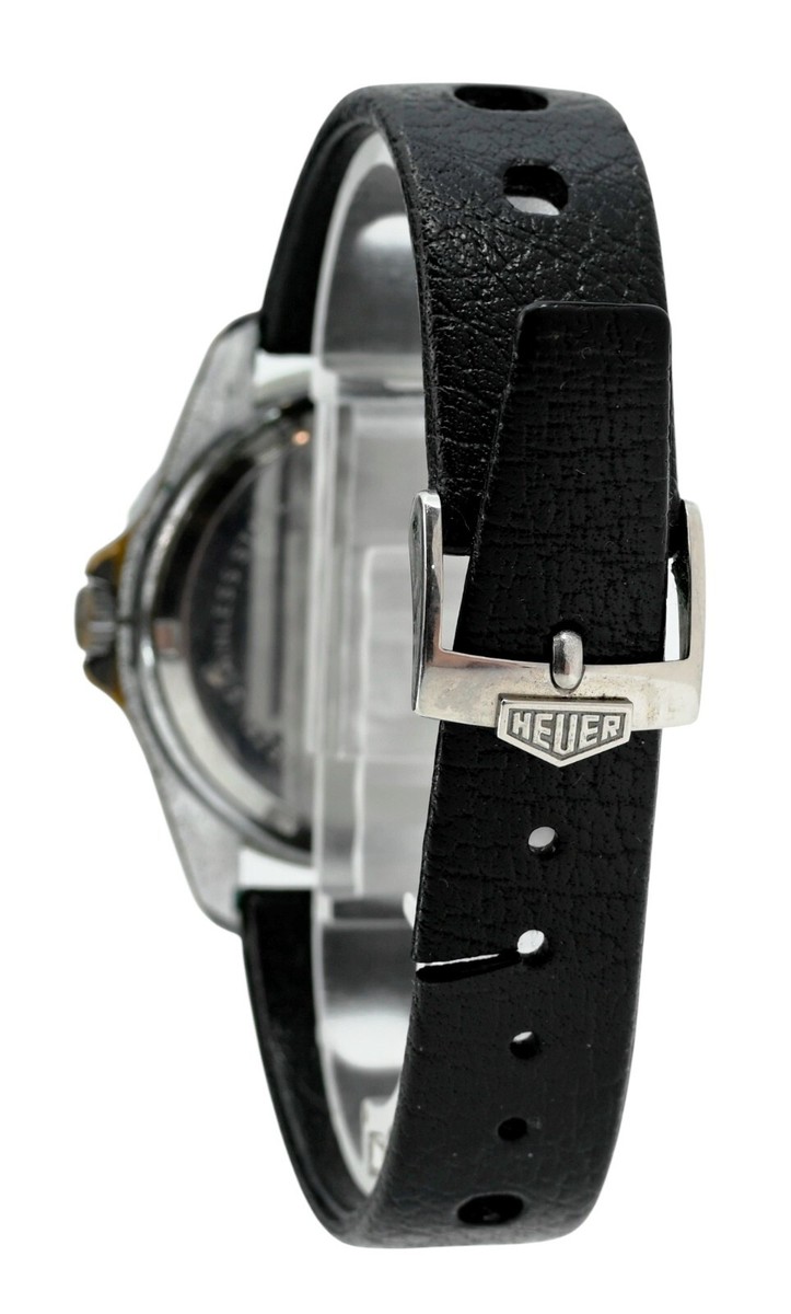 Heuer (Pre-Tag) 37mm Men's 1000 Series Red/Black Coke Bezel Watch