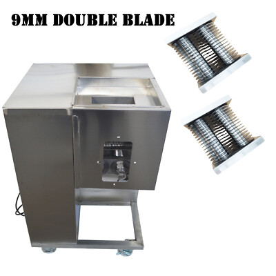 9mm Double Blade for QSJ-A Commercial Electric Meat Slicer Machine 110V 500kg/h