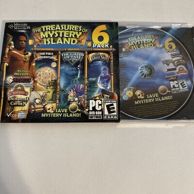 Treasure Of Mystery Island 6pk Jcx(The First AdventureThe Gates of FateThe Ghost