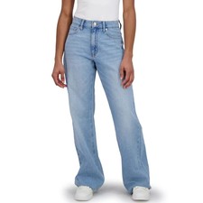 Aeropostale Women's High Rise Wide Leg Jean Medium Wash size 12 non stretch new
