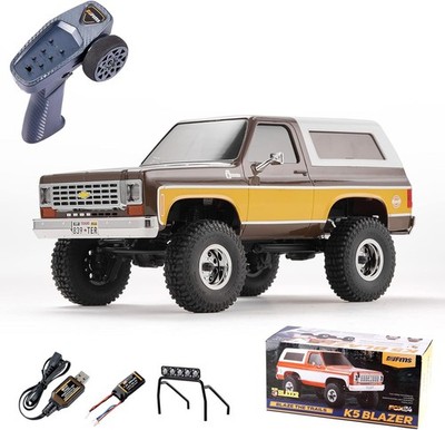 EAZYRC FMS FCX24S 1/24 RC Crawler Chevy K5 S Blazer Officially Licensed, Mini RC