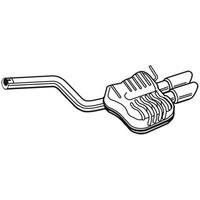 Walker EndschalldäMpfer SchalldäMpfer FüR VW Passat Variant 2.0 TDI 25141