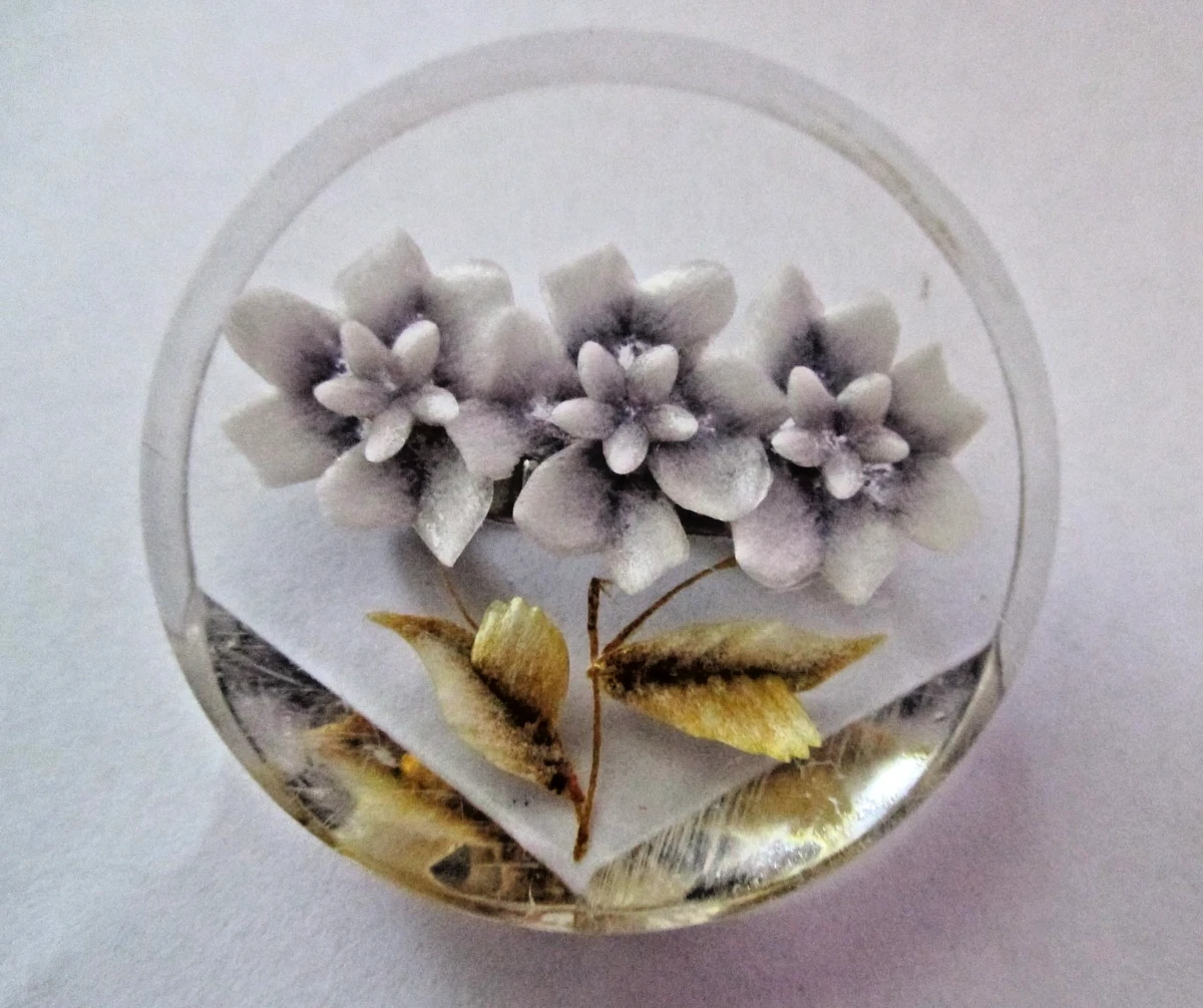 25+ vintage lucite flower pin for sale | Updated Oct 2026