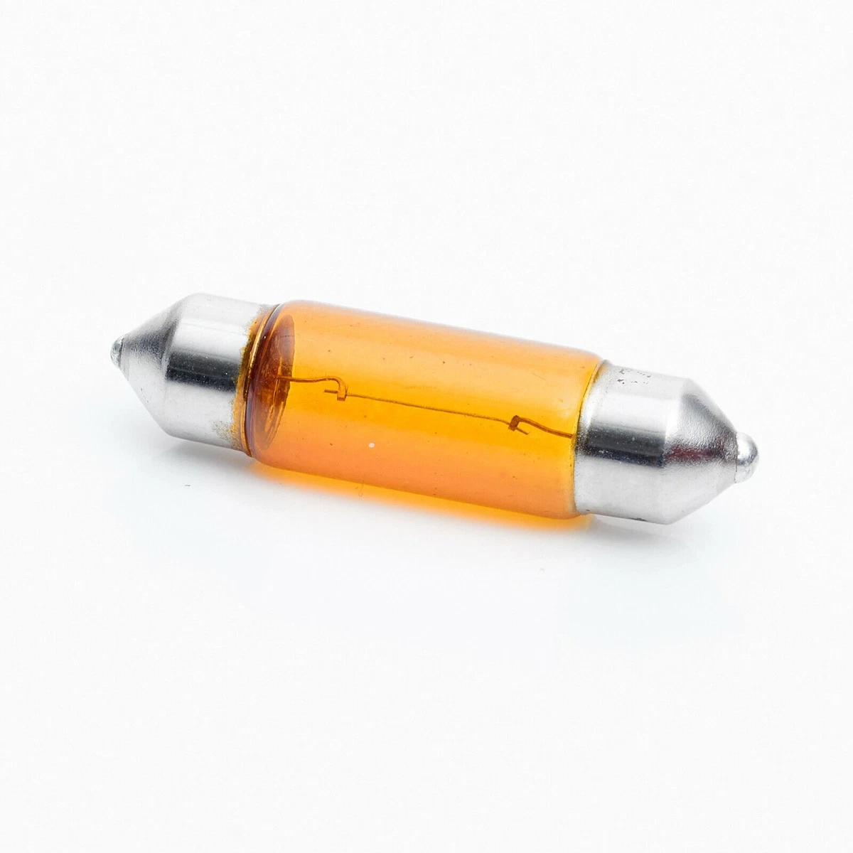 10 x 12V 5W 415mA 0,415A S8,5 SV8,5 Soffitte 10x36 / Bombilla Lámpara Bombilla C5W NARANJA
