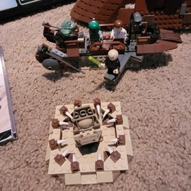 LEGO Star Wars: Jabba's Sail Barge (6210) includes box, instructions, Mini Figs