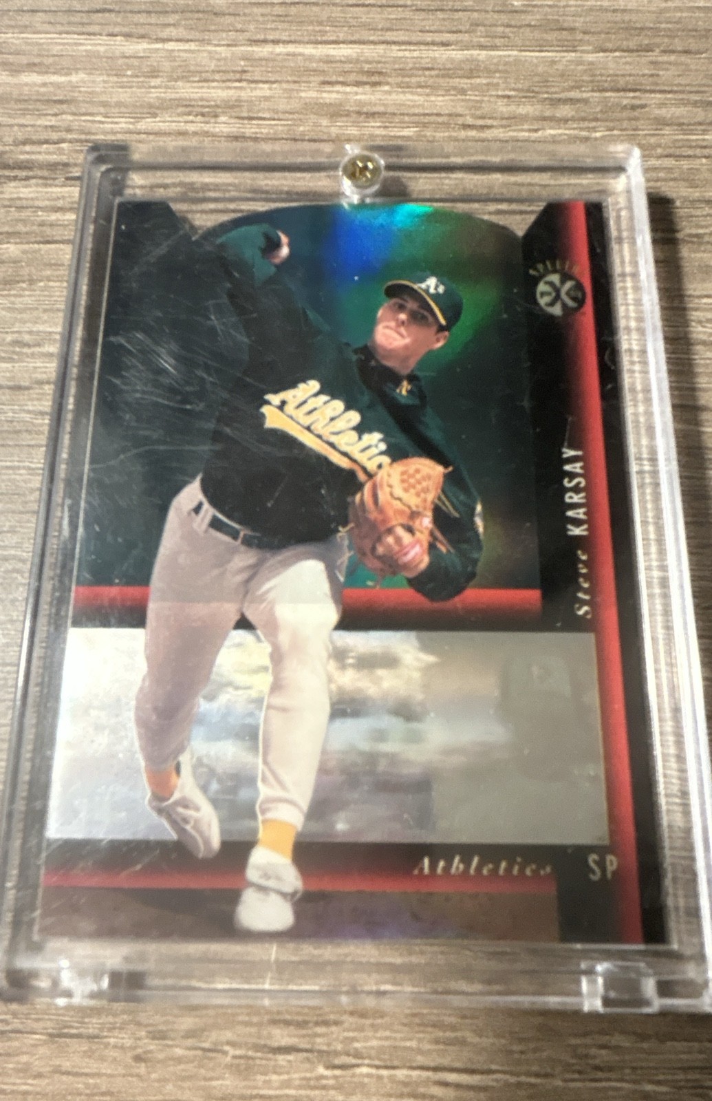 1994 Upper Deck SP - Holoview Fx Steve Karsay #18 Special Fx Die-Cut