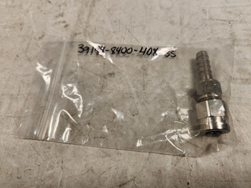 New TeeJet 39189-8400-406-SS HOSE SHANK, 11/16"-16 X 406 (3/8"), 303 ss - Picture 1 of 4