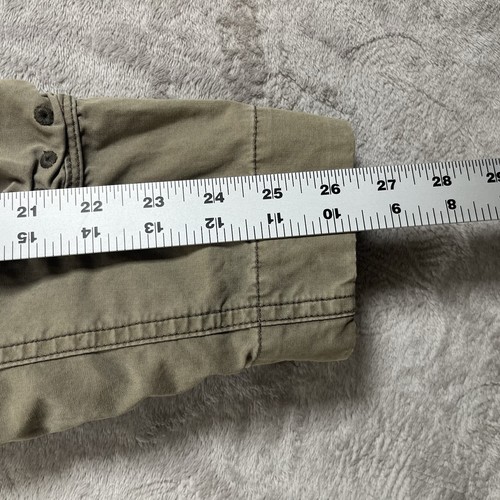 Chaqueta táctica Gap vintage para hombre grande de lona verde utilitaria abrigo militar campo - Imagen 7 de 13