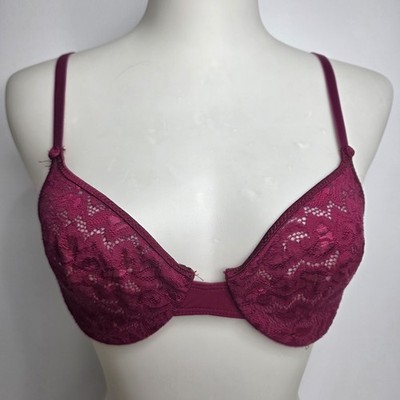 Barely There Women's Bra Berry Magenta Size 34B