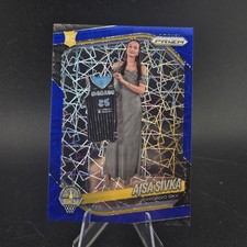 Ajsa Sivka RC - 2025 Panini Prizm WNBA - Blue Velocity Prizm #85 - Chicago Sky
