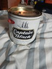 VINTAGE ADVERTISING EMPTY CAPTAIN BLACK CANISTER  TOBACCO TIN  M-555 — photo 2