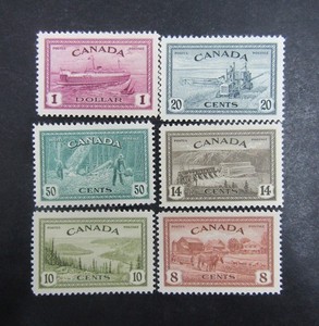 nystamps Canada Stamp # 268-273 Mint OG NH $82          L10x690